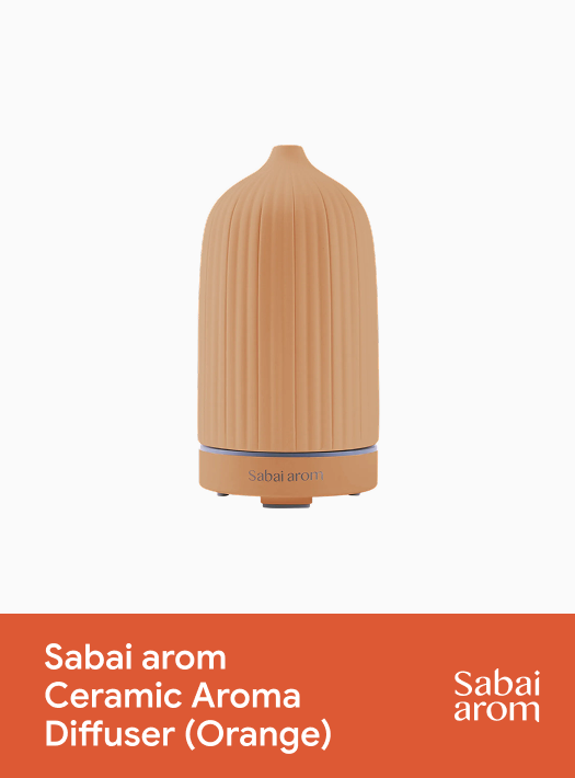 Sabai arom Ceramic Aroma Diffuser (Orange) – Bertram (1958) Shop