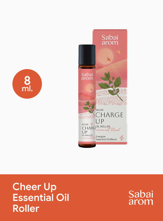 Charge Up Essential Oil Roller 8 ml.