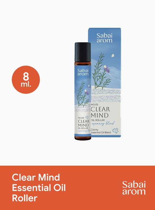 Clear Mind Essential Oil Roller 8 ml.