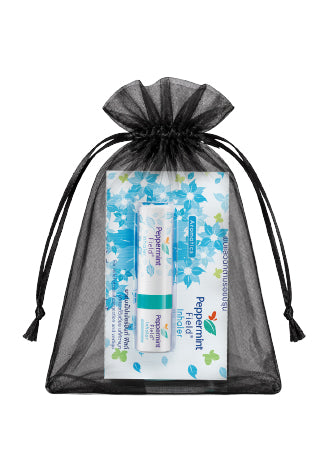 Peppermint Field Memorial Gift Peppermint Field Inhaler 2 cc with Organza Drawstring Bag