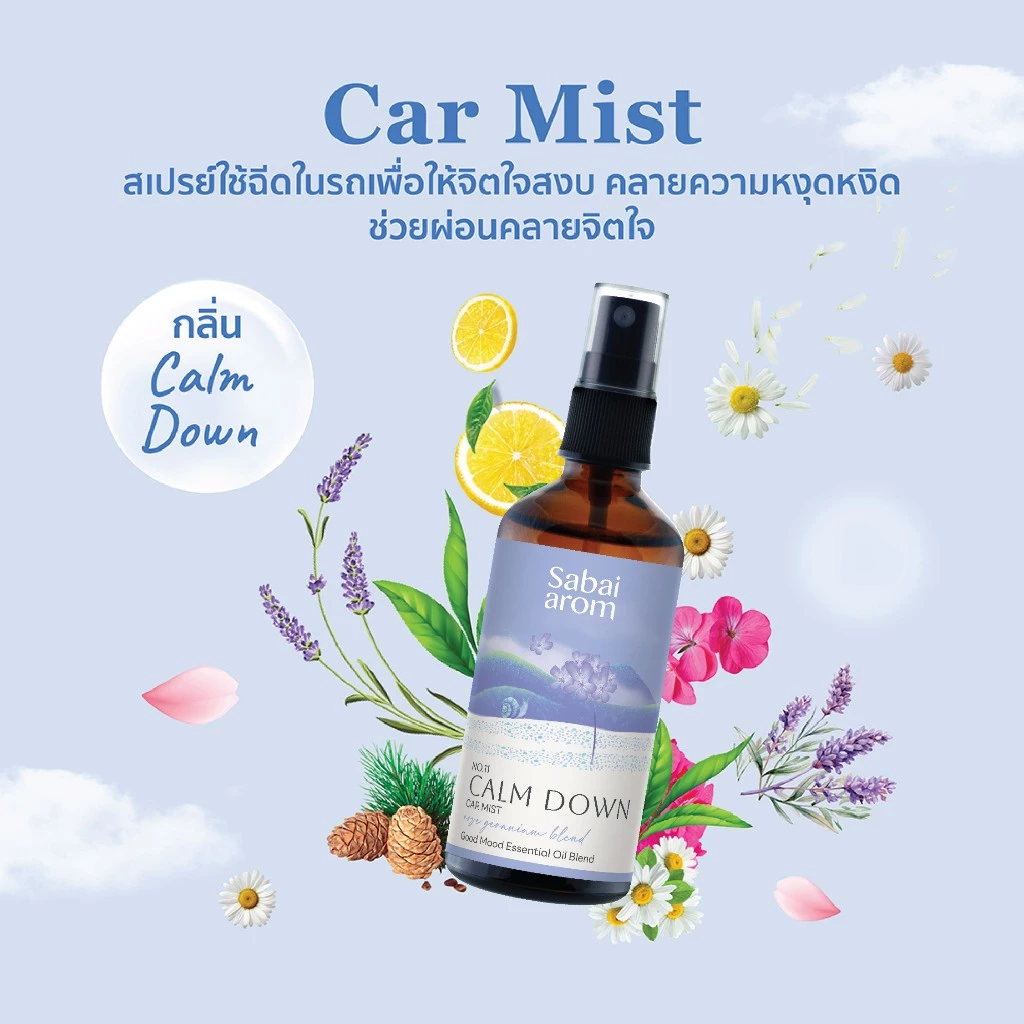 Calm Down Car Mist 100 ml.
