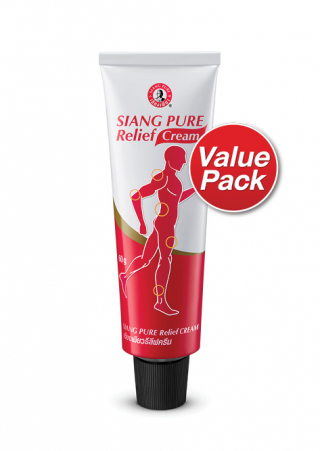 Siangpure Relief Cream 62g. (Value Pack)